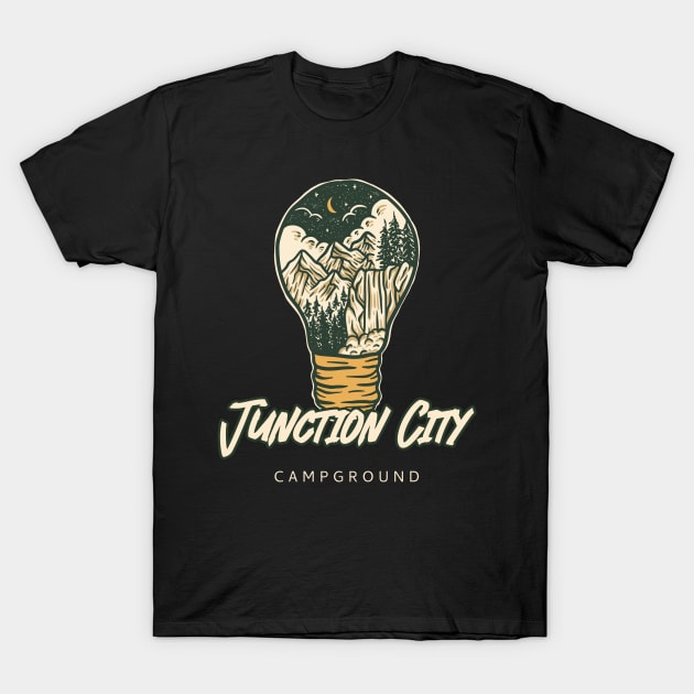 Junction City Campground T-Shirt by California Outdoors